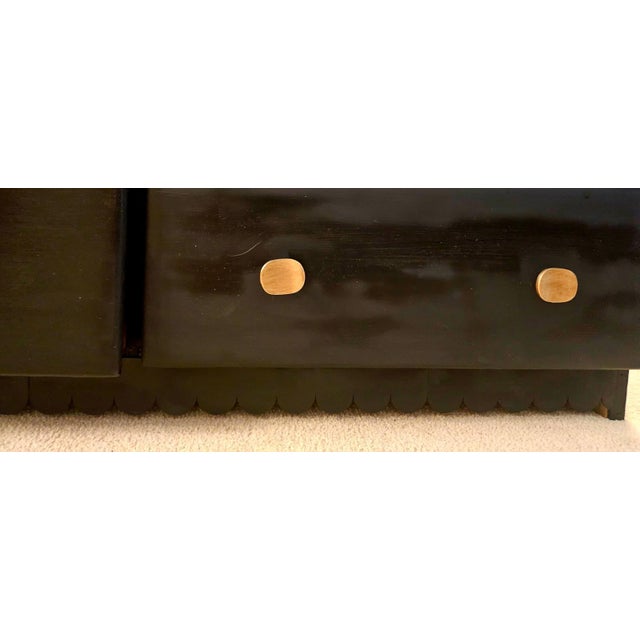 Black Gorgeous Antique Solid Dresser/Chest of Drawers For Sale - Image 8 of 12