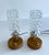 Vintage Bubble Glass Table Lamps, 1970s, Set of 2 For Sale - Image 9 of 14