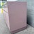 Wood Postmodern Mauve Gloss Laminate Cubic Dresser For Sale - Image 7 of 10