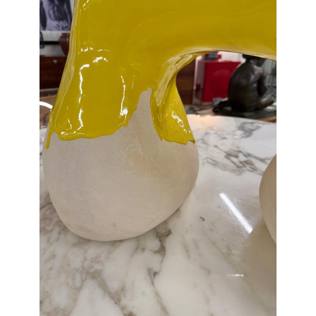 Late 20th Century Fabulous Large Abstract Stoneware Pottery For Sale - Image 16 of 16