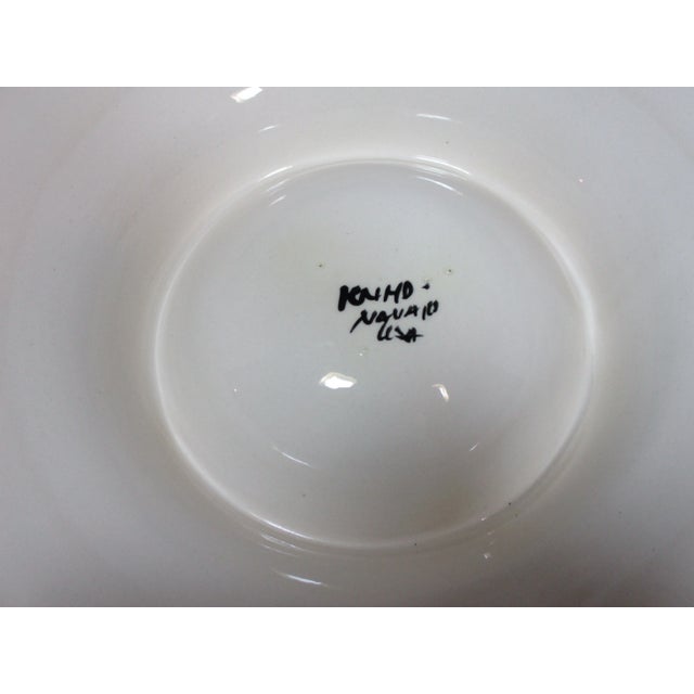 1980s Hand Crafted Navajo Ceramic Serving Dish For Sale - Image 6 of 9