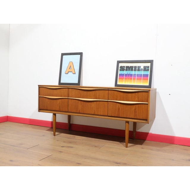 Mid Century Modern Teak Dresser End Table by Austinsuite Danish Style For Sale - Image 4 of 15
