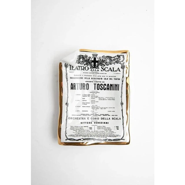 1950s Vintage Ashtray in Ceramic by Fornasetti, 1950s For Sale - Image 5 of 5