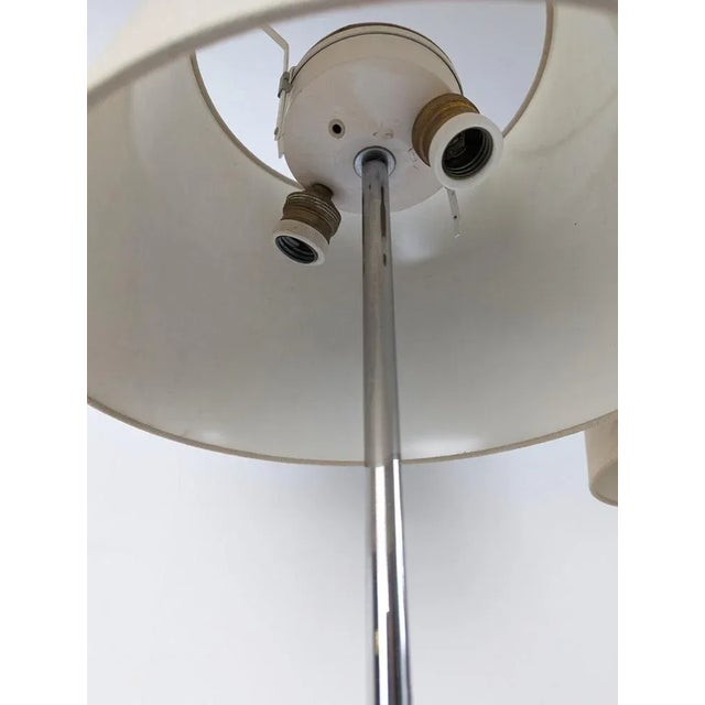 Brown Wooden and Chromed Lamps from Laurel, 1960s, Set of 2 For Sale - Image 8 of 11