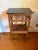 Chinoiserie Mid 20th Century Chinese Chippendale Bamboo Étagère Side Table For Sale - Image 3 of 6