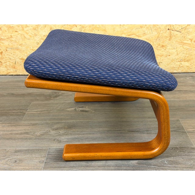 Wood Teak Stool by Svend Skippers Furniture, Denmark, 1970s For Sale - Image 7 of 14