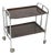 French Chrome Folding Bar Cart, C. 1970s For Sale