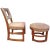 Very rare pull up chair and stool with bentwood construction as seen in the 1934 collection for Herman Miller. Retains...