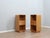 1970s Tall Vintage Birch Wood Bedside Tables, 1970s, Set of 2 For Sale - Image 5 of 17