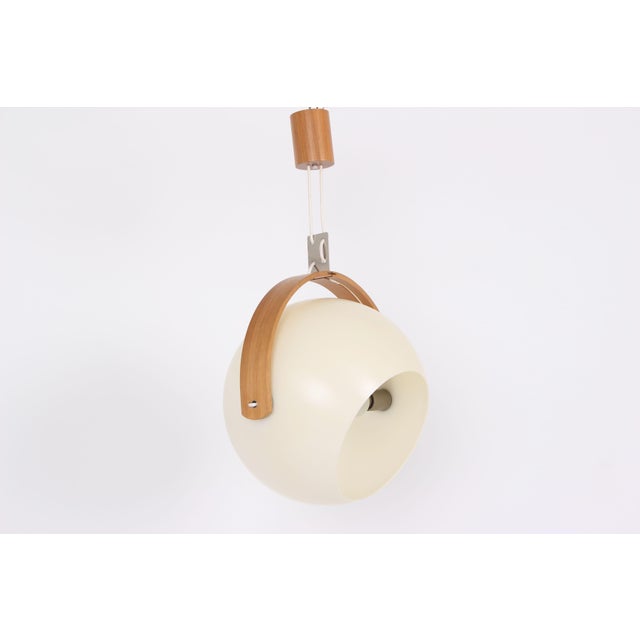 Mid-Century Modern Vintage Pendant Lamp from Temde Leuchten, 1960s For Sale - Image 3 of 8