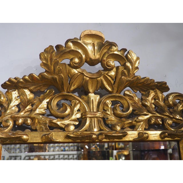 19th Century Giltwood Mirror From Florence, Italy For Sale - Image 13 of 18