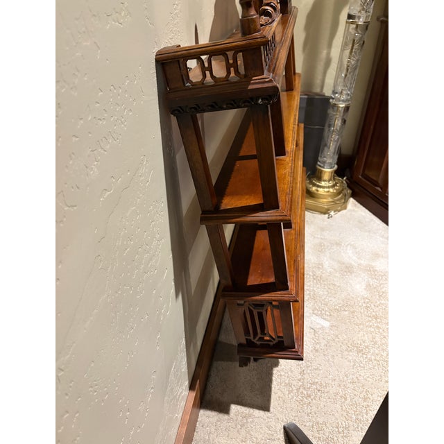 Maitland - Smith 1990s Wall Mounted Ornate Victorian Shelf For Sale - Image 4 of 6