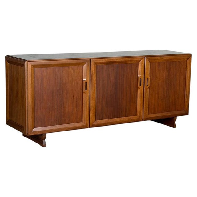 Vintage MB15 Walnut Sideboard by Franco Albini for Poggi, 1958 For Sale - Image 18 of 18
