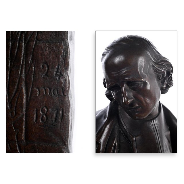 Bronze Archbishop by Bonnassieux for Barbedienne For Sale - Image 6 of 8