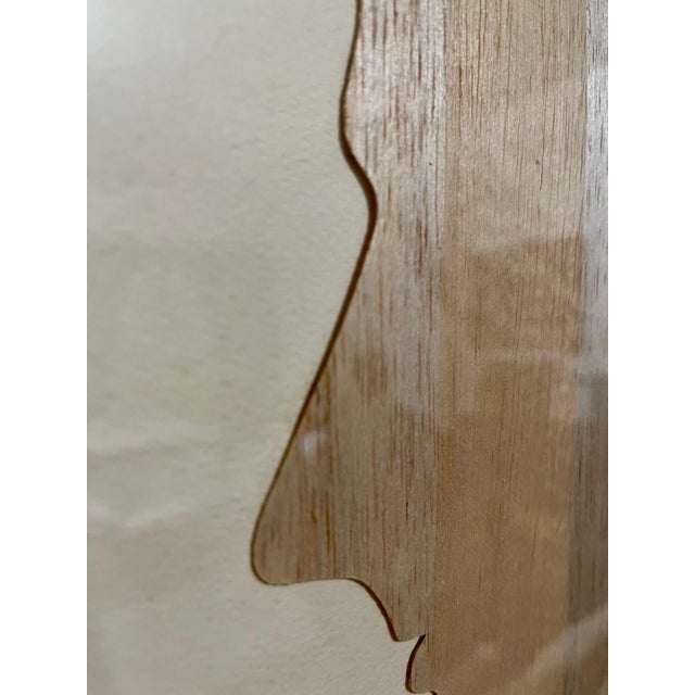 Mario Ceroli, 1970's Large Italian Pop Art Mario Ceroli Arte Povera Sculpture Collage in Wood, 1970 For Sale - Image 12 of 16