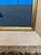 Blue Mid-Century Italian Surrealist Painting by v. Canevari For Sale - Image 8 of 9