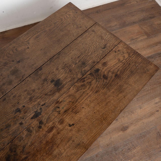 20th Century French Oak Coffee Table For Sale - Image 9 of 14