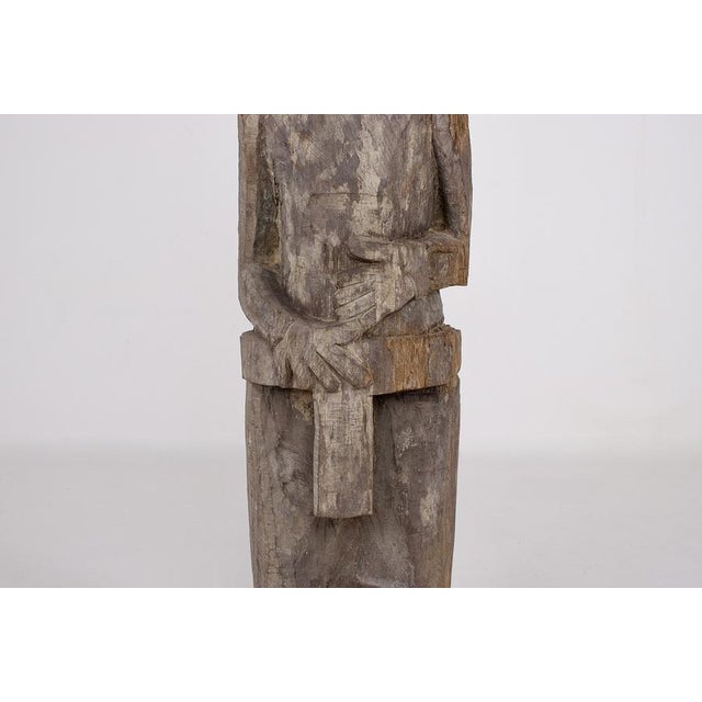 Rustic Indonesian Artist, Hampatong Dayak Sculpture, 1800s, Ironwood For Sale - Image 3 of 5