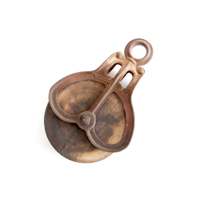 Antique Jamesway Barn Hay Trolley Pulley For Sale - Image 4 of 14