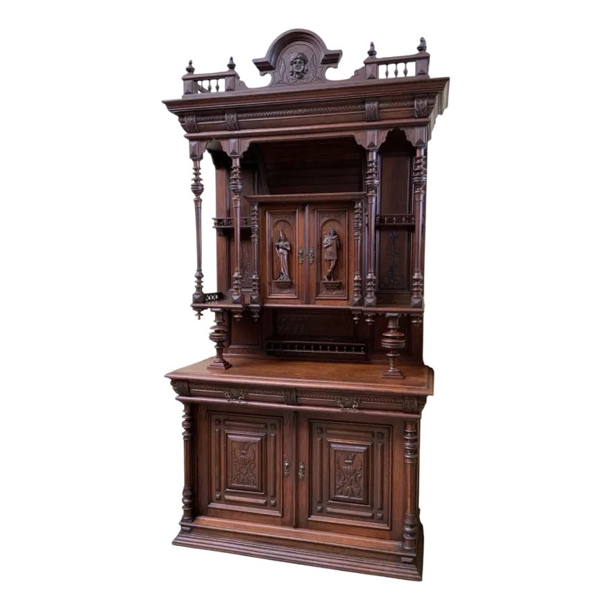 Antique Neo-Renaissance Cupboard, 1880 | Chairish