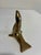 Mid-Century Modern Vintage Solid Brass Seal Figurine For Sale - Image 3 of 8