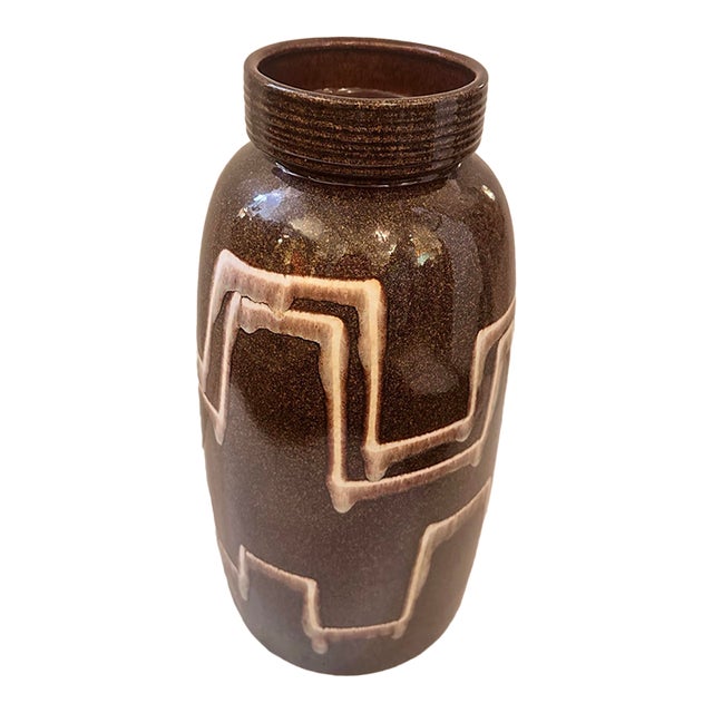 Large Scheurich Ceramic Vessel, West Germany For Sale