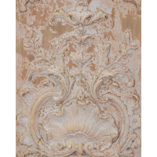 Rococo Pair of Antique French Painted Boiserie Panels For Sale - Image 3 of 7