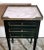 Wood French Napoleon III Style Nightstand Black Wood and Carrara Marble, 1880s For Sale - Image 7 of 13