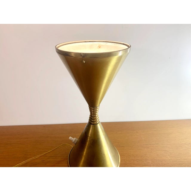 Small Mid-Century Clessidra Table Lamp by Angelo Lelli for Arredoluce, in Worn conditions. Designed 1960 to 1969 I have...