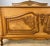 Vintage Louis XVI French Double Frame with Carved Headboard For Sale - Image 5 of 10