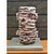 13.8" Modernist Black and White Sculpture Ceramic Vase For Sale - Image 6 of 10