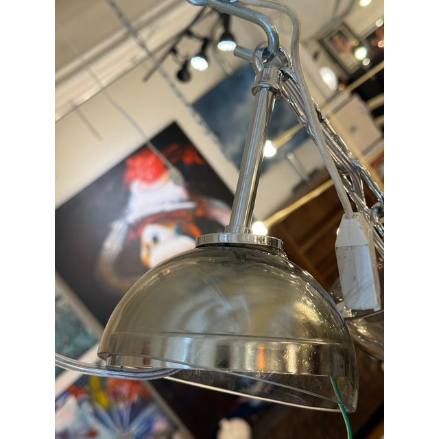 Bella Figura Disc Chandelier, Twelve Light For Sale - Image 11 of 12