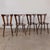 Brutalist 1950s French Wood Brutalist Chairs, Set of 8 For Sale - Image 3 of 18
