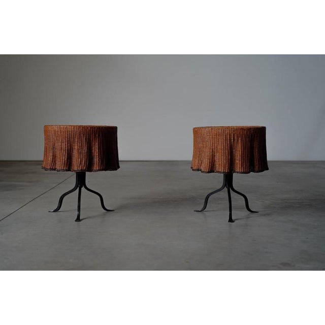 The tables are in a good condition with some signs of usage normal to their age.