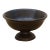 Vintage African Wood Pedestal Bowl For Sale