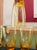 Vintage Amber Glass Pitcher and Six Glasses Set Hand Blown Poland Mid Century Barware For Sale - Image 4 of 12