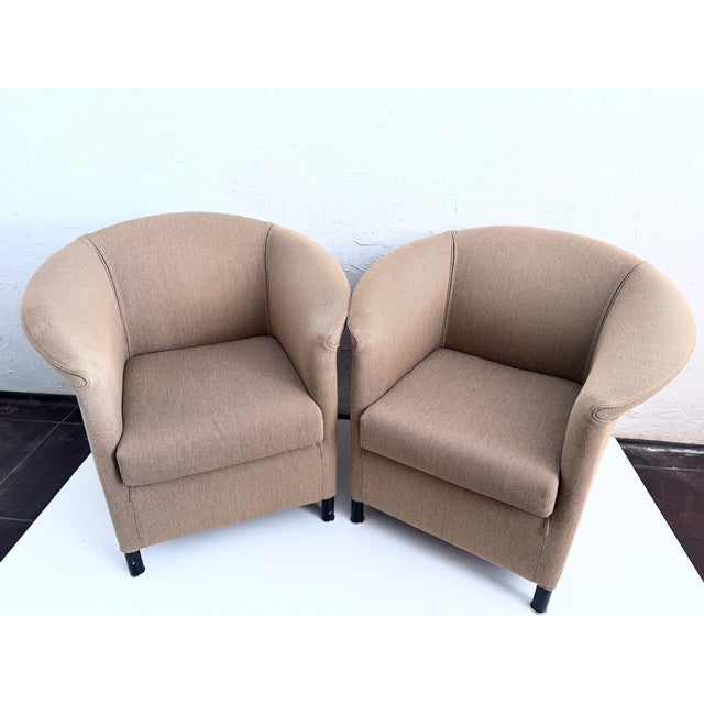 Vintage Aura Armchairs by Paolo Piva for Wittmann, 1980s, Set of 2 For Sale - Image 12 of 18
