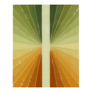 Wiggle Room 37 - Original Modern Minimalist Color Field Resin Mixed Media Wall Art For Sale