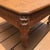 Victorian Antique Quarter Sawn Oak Caster Table/Plant Stand For Sale - Image 3 of 6