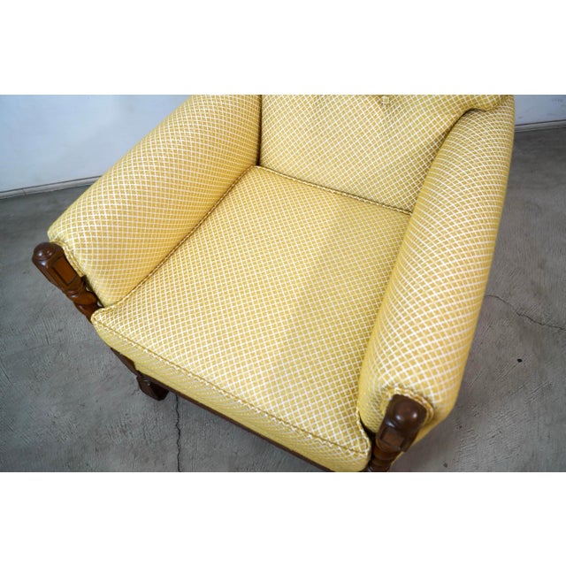 1930’s Antique Spanish Revival Barley Twist Lounge Chair For Sale - Image 9 of 12