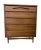 Vintage Mid Century Modern Walnut Dresser Dovetail Drawers For Sale - Image 9 of 9