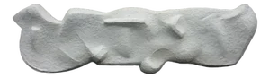 Anthroposophical Cement Wall Sculpture by Armin Naldi, 2000s