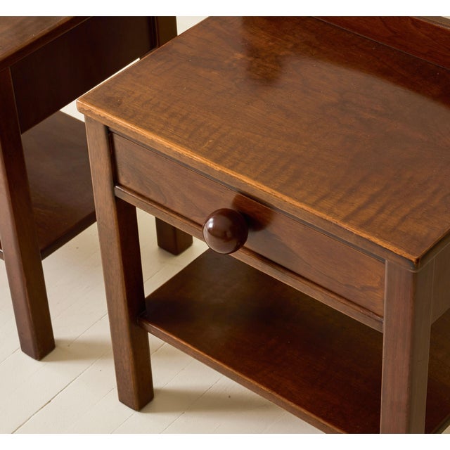 1960s Luigi Caccia Dominioni Attributed Bedside Tables, a Pair, 1960s For Sale - Image 5 of 6