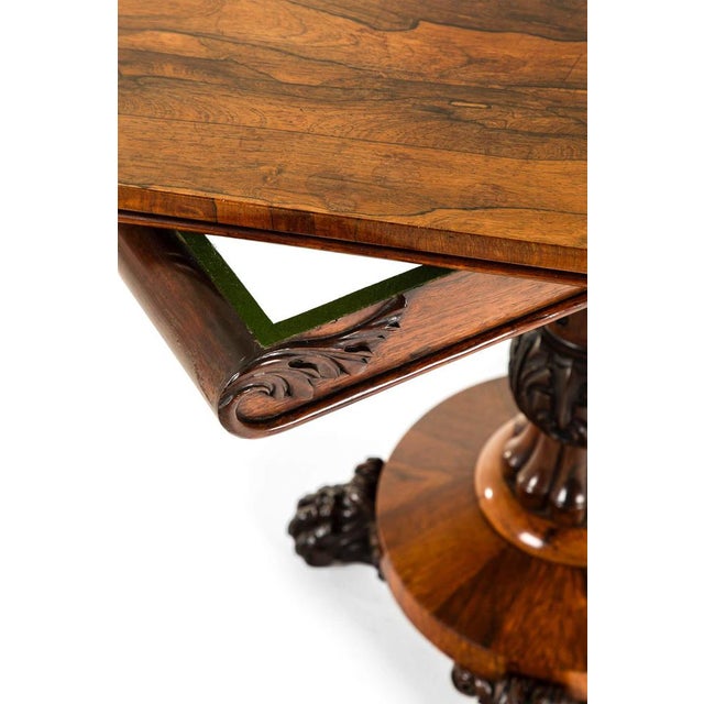Regency Fold Over Tea Table For Sale - Image 16 of 17