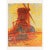An excellent First Edition poster of oil on canvas painting "Windmill in the Sun" (1908) by Piet Mondrian. Printed on one...
