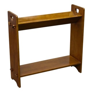Mission / Arts and Crafts Book and Magazine Stand - Michael's Cherry For Sale