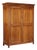 Walnut Wardrobe, Italy, Late 19th Century For Sale