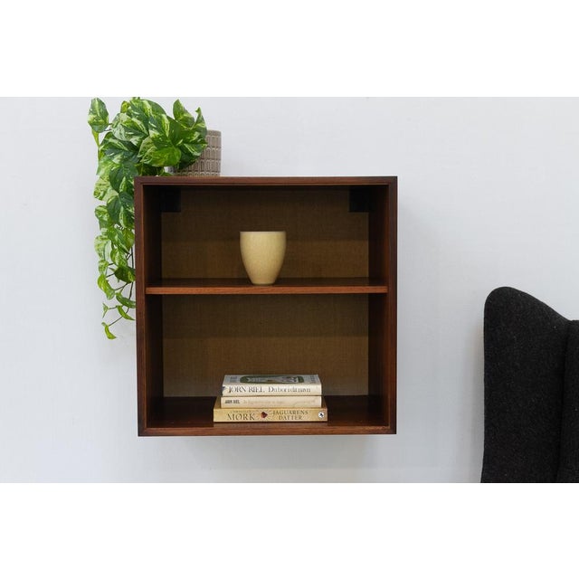 Danish Rosewood Floating Bookcase by Hg Furniture, 1960s For Sale - Image 10 of 18