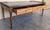 Brown Early 20th Rectangular Bouillotte Table with Fluted Legs and Drawers, 1890 For Sale - Image 8 of 13