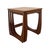 Mid-Century Modern Teak Nesting Tables | Vintage Danish Style Sculptural Side Tables (Set of 3). For Sale In Seattle - Image 6 of 10